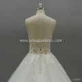No Sleeves Plus Size Bride A line Wedding Dress Bridal Gowns